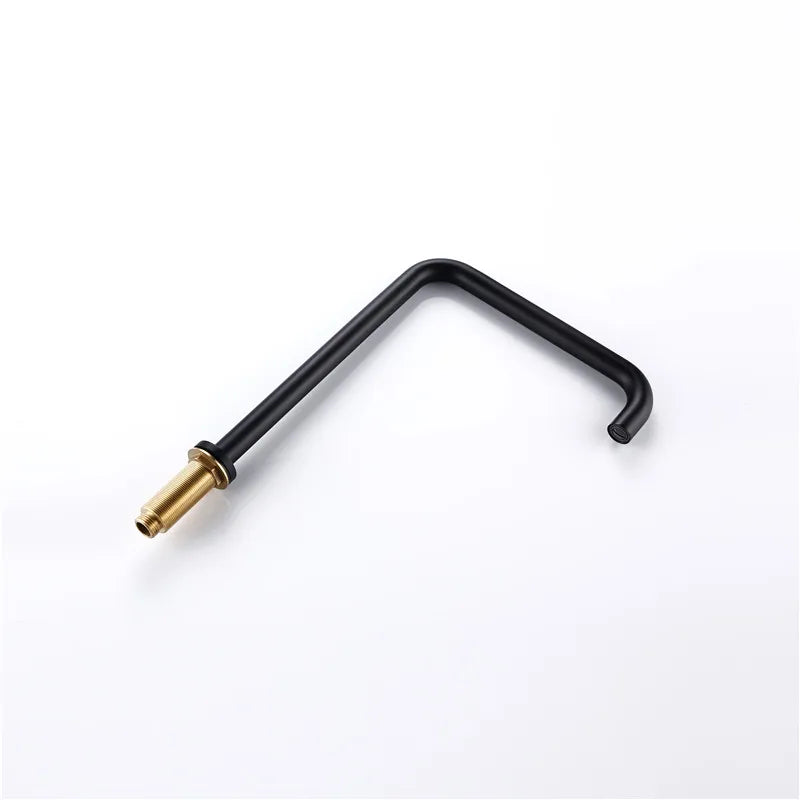 Modern Style Bathroom Basin Mixer Tap Dual Holder Single Handle Fixed Basin Faucet Hot And Cold 2 Hole Kitchen Sink Mixer