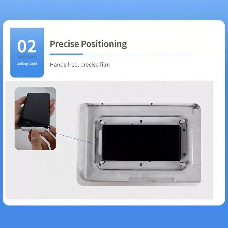 UV Curing Screen Protector Kit - 9H Hardness Tempered Glass for All Phones Tidesmit