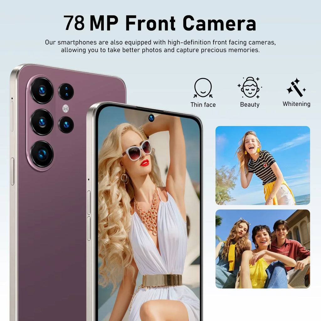 S26 Ultra 5G Smartphone 22GB 2TB - 7.3 Inch Unlocked Mobile Tidesmit