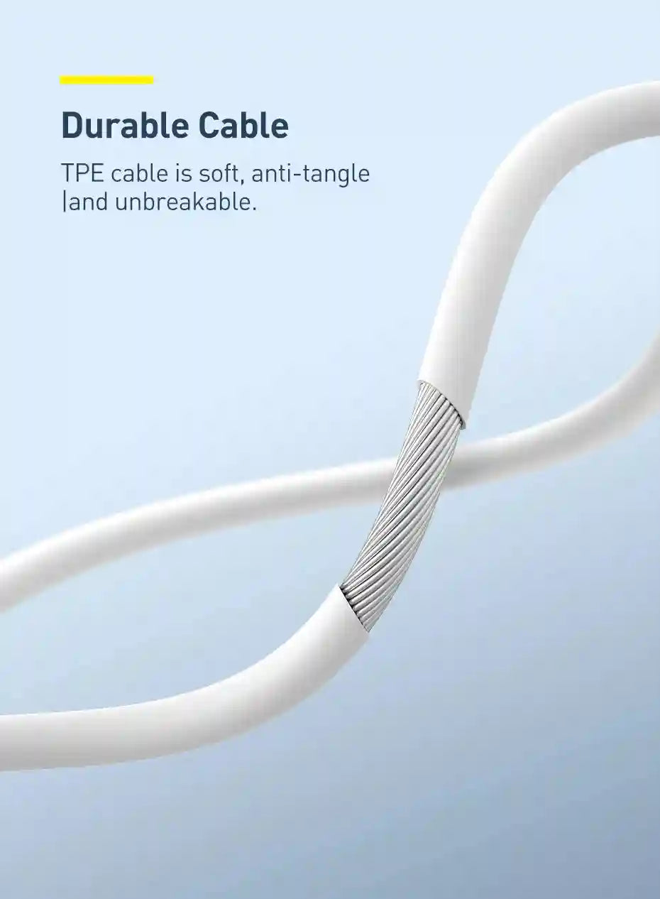 USB-C Wired Earbuds with Mic – White Noise Isolating In-Ear Headphones Tidesmit