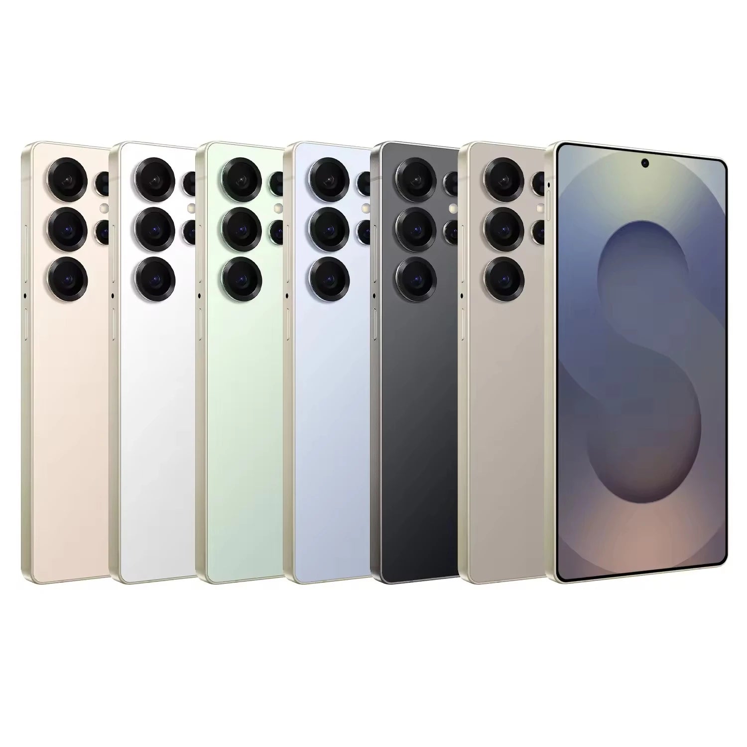 Tidesmit S26 Ultra 5G Smartphone with 7.3 inch display, 16GB RAM, and 1TB storage, Deca Core Android mobile device.
