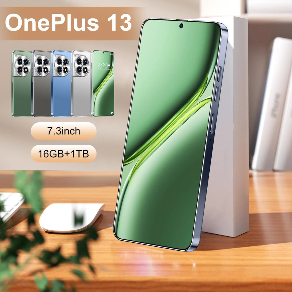 OnePlus 13 5G Smartphone 16GB RAM 1TB Storage - Gray Tidesmit