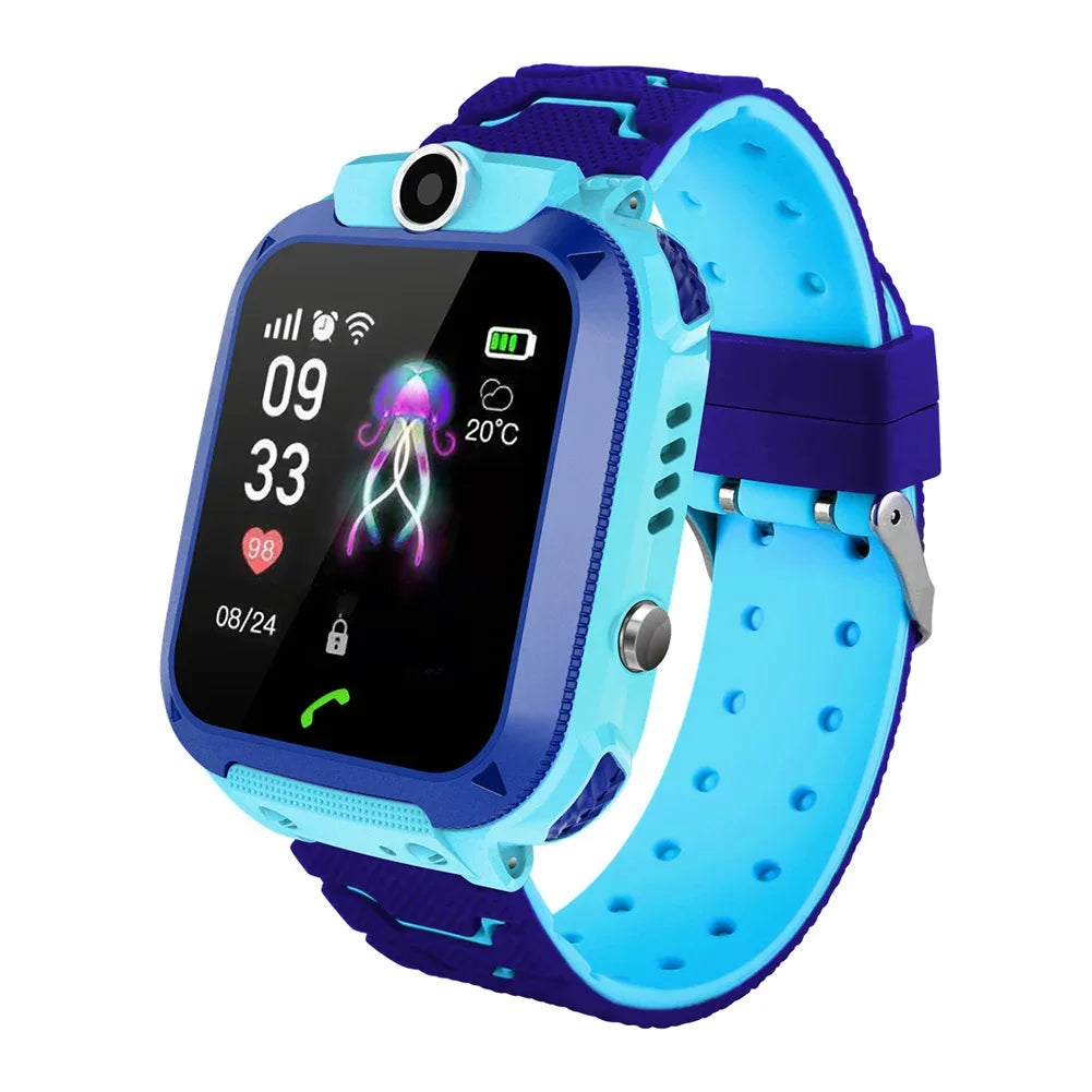 Q12 Kids GPS Smartwatch - Waterproof Fitness Tracker with SOS Call (Pink) My Store
