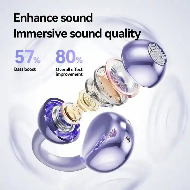 Open Ear Wireless Earbuds M91 Air Conduction Headphones | Tidesmit Tidesmit
