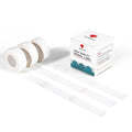 White thermal label tape rolls with box for Phomemo D30