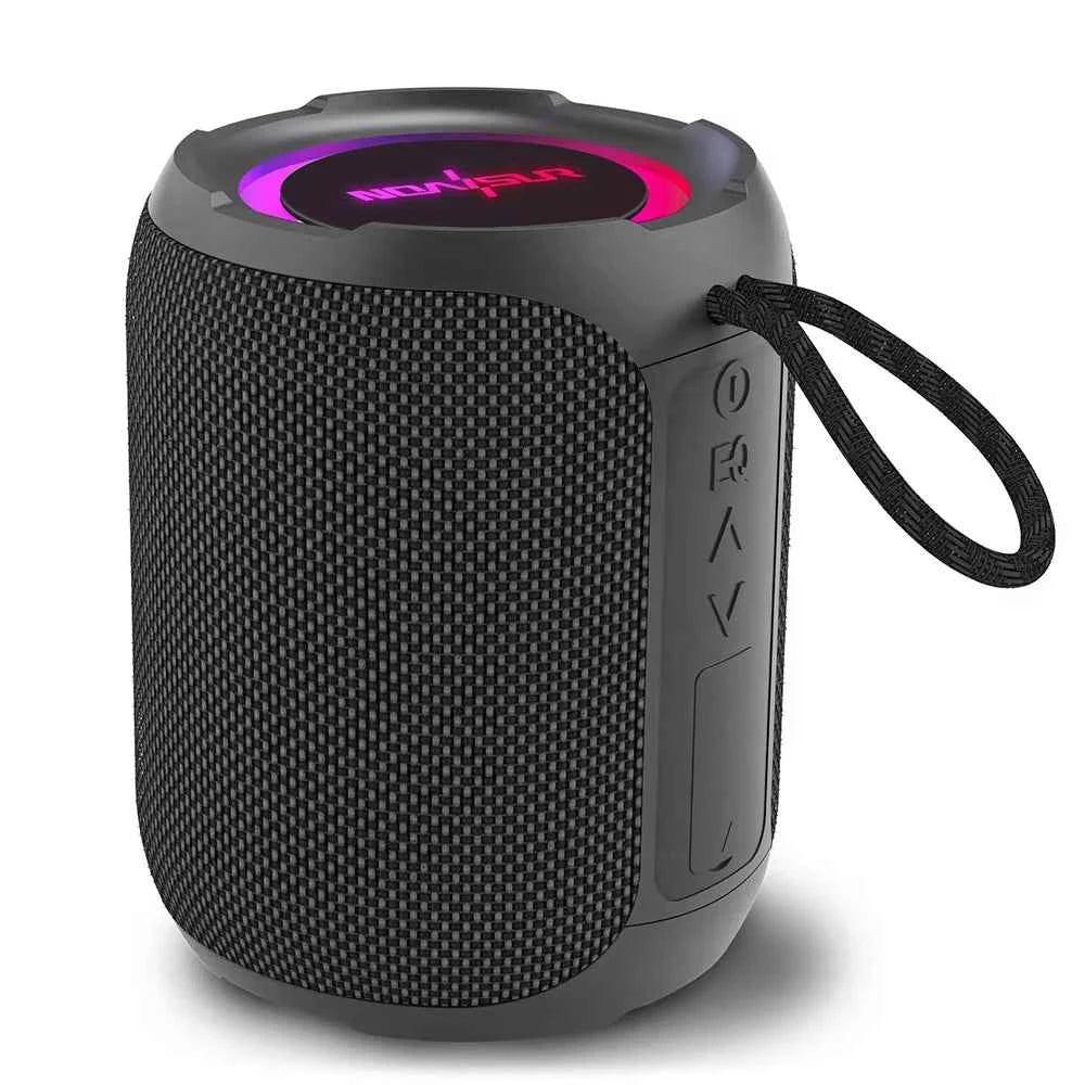 Portable Bluetooth Speaker with 360 Sound & IPX7 Waterproof Rating (Black) My Store