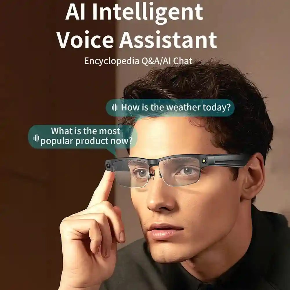 Smart Audio Translator Glasses | AI Real-Time Voice | Tidesmit Tidesmit