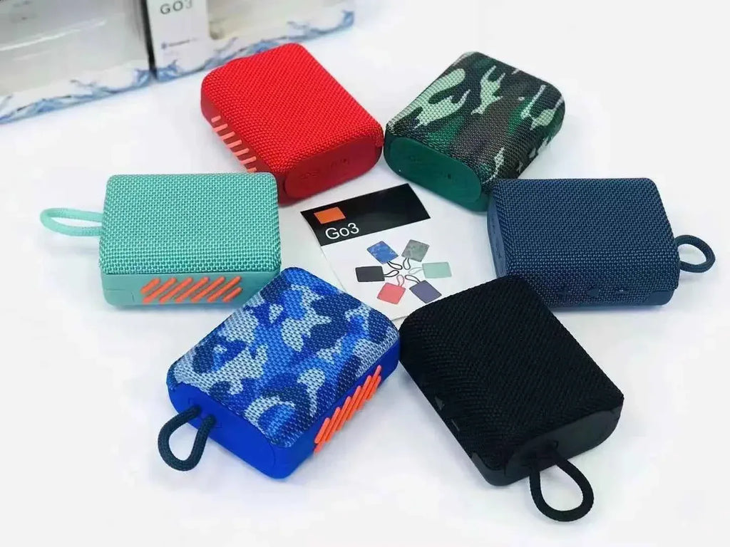 Portable Bluetooth Speaker with Deep Bass and Waterproof Design My Store