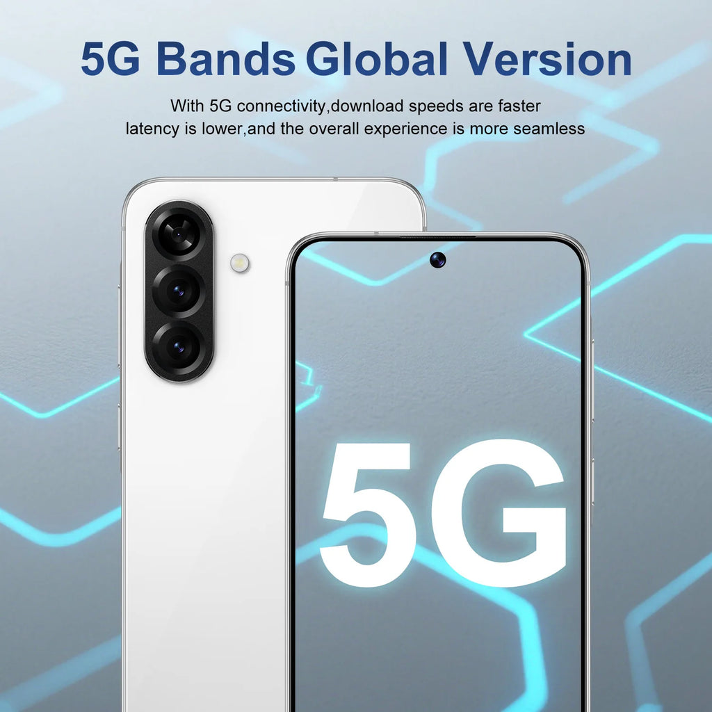Tidesmit 5G Android Smartphone: 16GB RAM, 1TB Storage, Dual SIM Tidesmit
