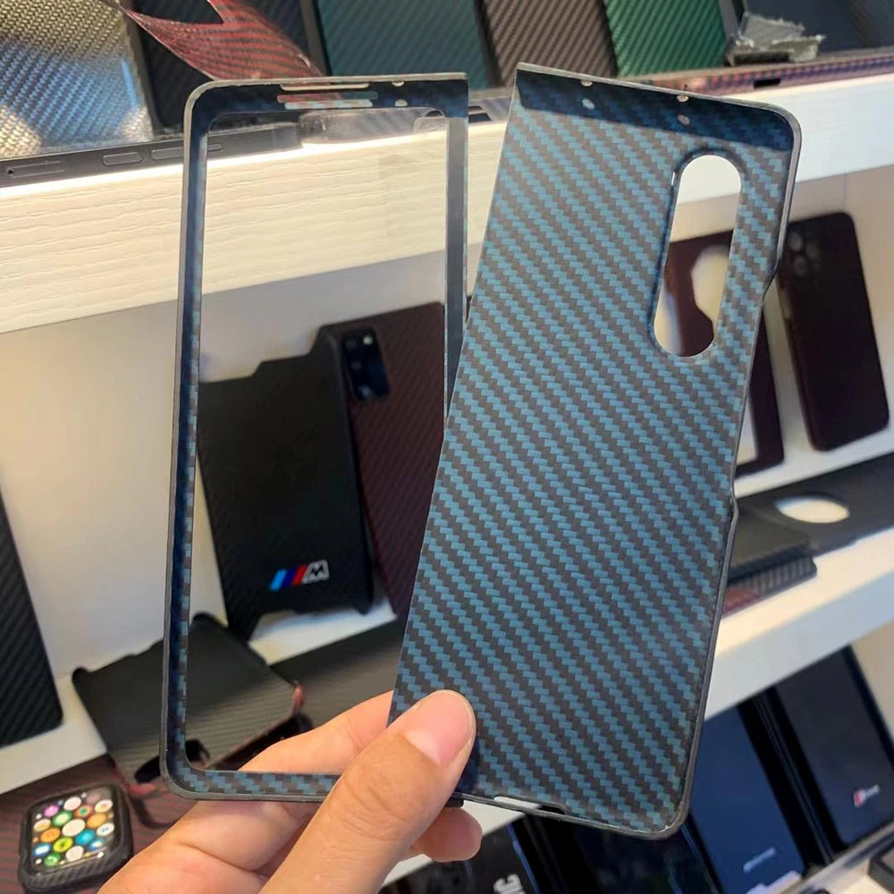Samsung Galaxy Z Fold 6 Carbon Fiber Case | Ultra-Thin Aramid Cover Tidesmit