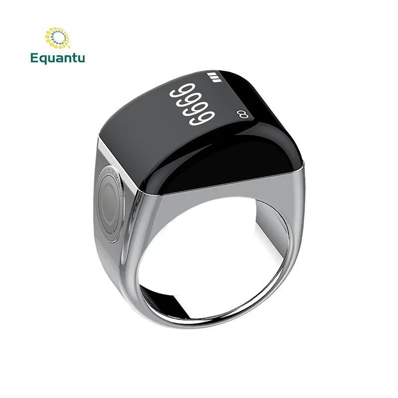 Tidesmit Smart Health Ring - Bluetooth Fitness Tracker with Heart Rate Monitor Zinc alloy qb702 silver 22mm Tidesmit