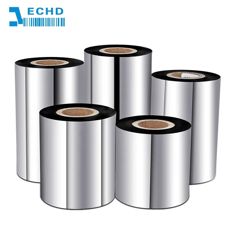 Factory Hot Sales Modern Design Tto Printer Label 110mm*300m Wax/resin Barcode Ribbon
