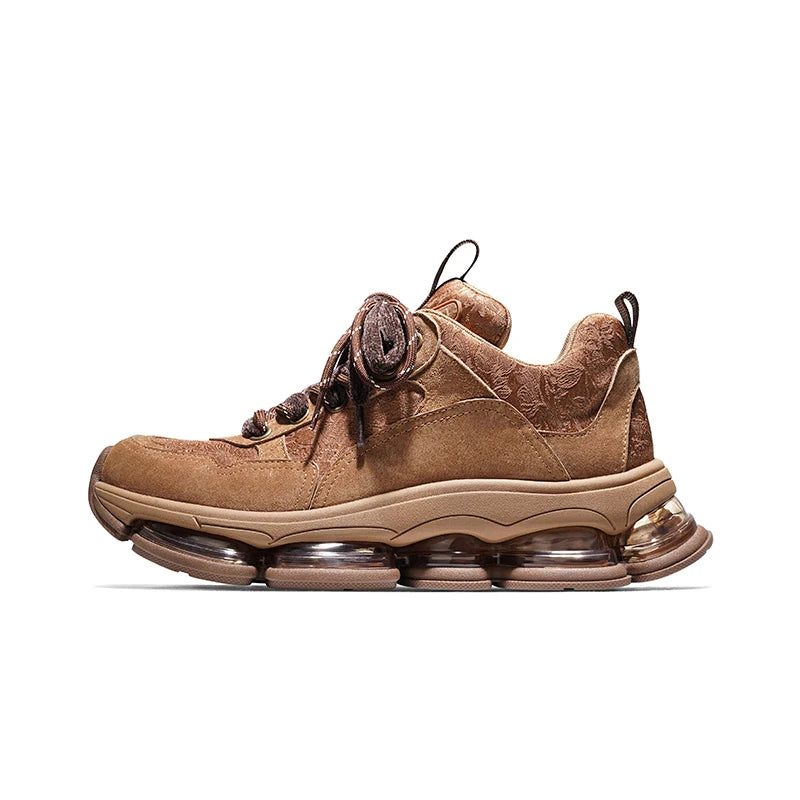 Luxury Air Cushion Platform Sneakers Men Women Trendy Sports Shoes Comfortable High-end Casual Footwear Walking Style Shoes