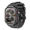GTS9 Waterproof Smartwatch with Integrated Heart Rate & Fitness Tracker Black GTS9 My Store