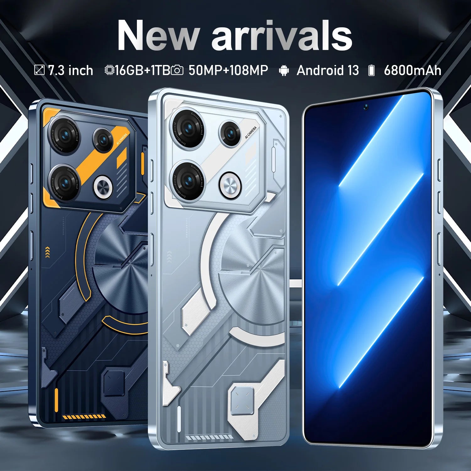 GT10 Pro 5G Smartphone: 1TB Storage, 16GB RAM, AMOLED Display Tidesmit