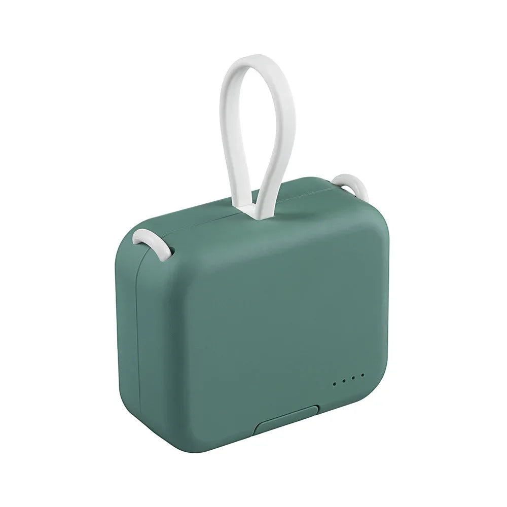 Portable Charger 4000mAh Clip-On Power Bank with USB-C PD Fast Charging Tidesmit