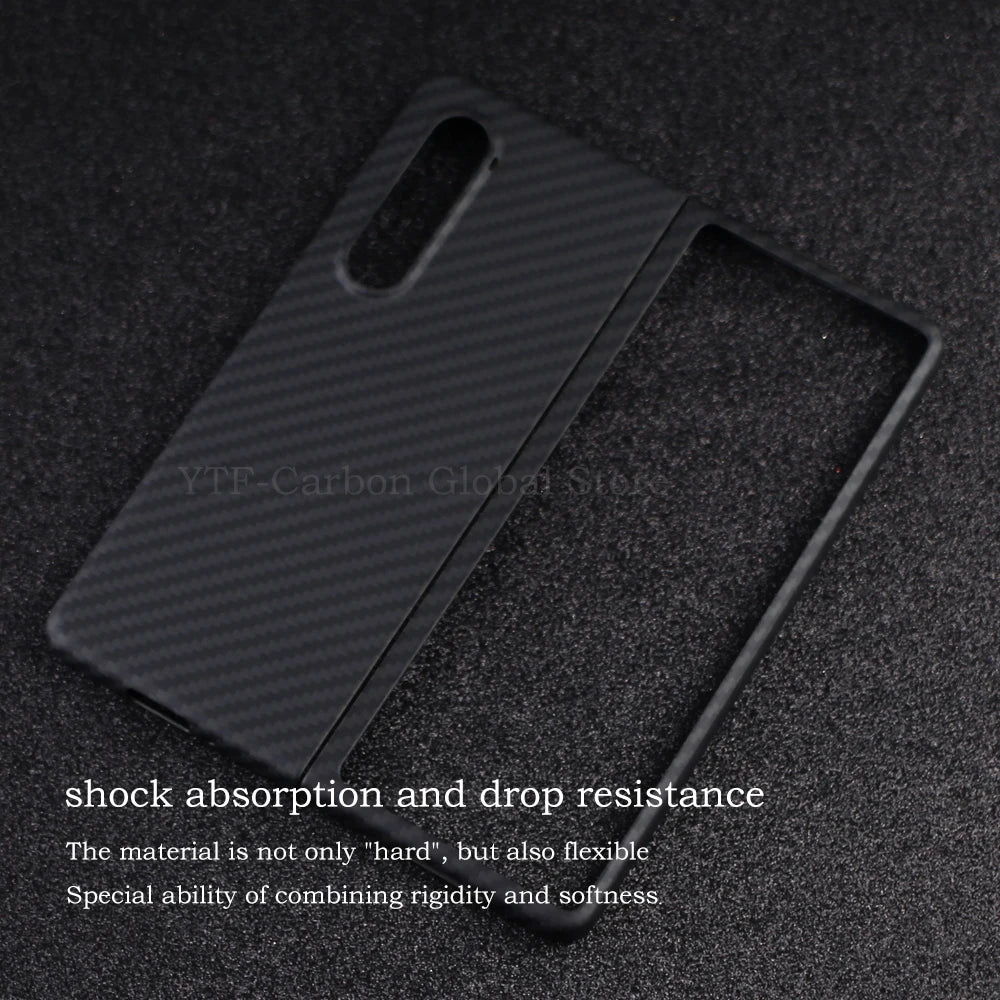 Samsung Galaxy Z Fold 6 Carbon Fiber Case | Ultra-Thin Aramid Cover Tidesmit