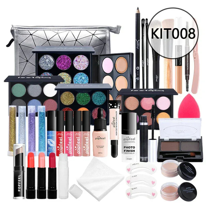 Professional Makeup Kit - Long-Lasting Salon-Quality Cosmetics Professional Makeup Kits KIT008 Tidesmit