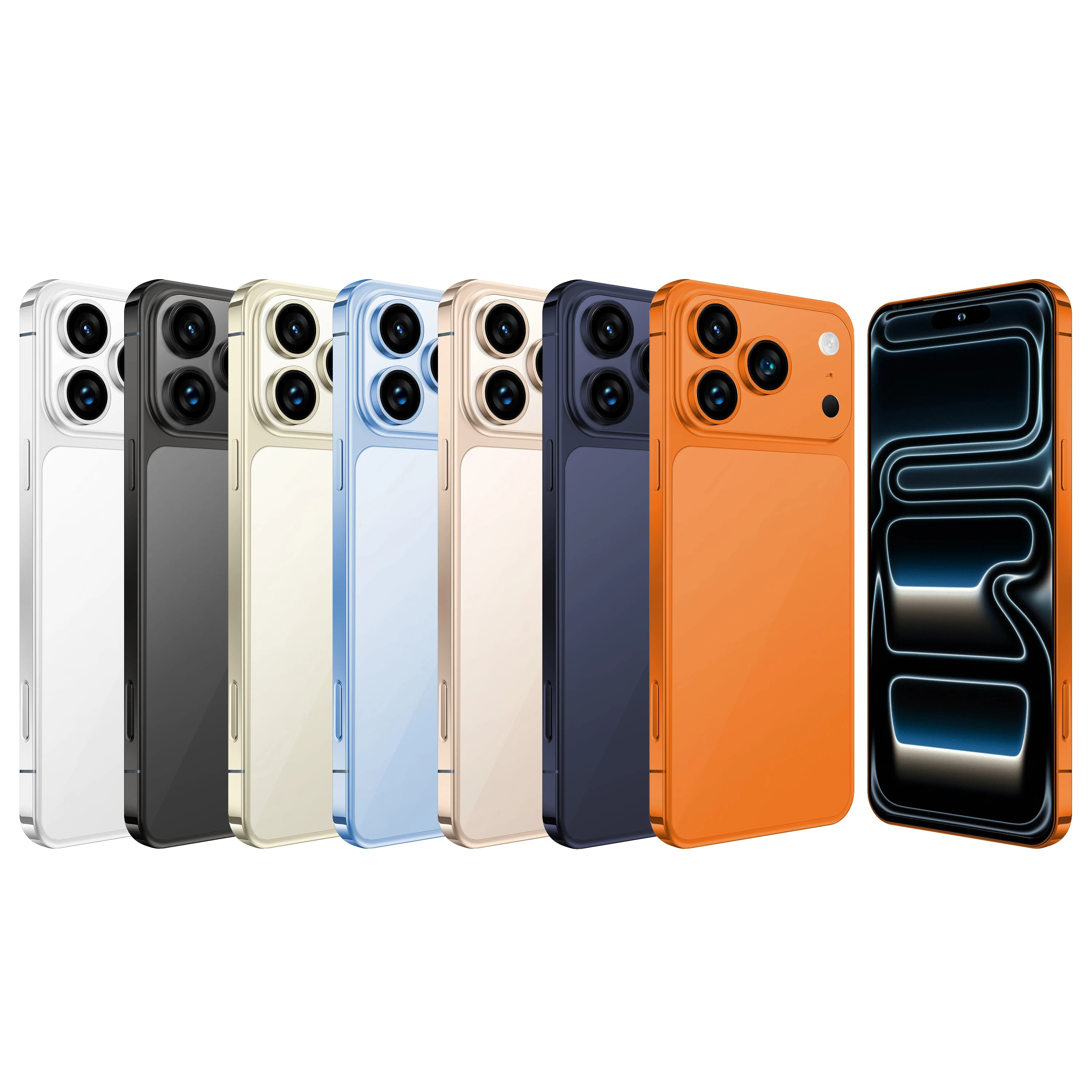 I17 Pro Max 5G Smartphone 1TB 16GB RAM AMOLED Display Tidesmit