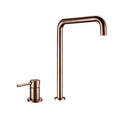 Modern Style Bathroom Basin Mixer Tap Dual Holder Single Handle Fixed Basin Faucet Hot And Cold 2 Hole Kitchen Sink Mixer