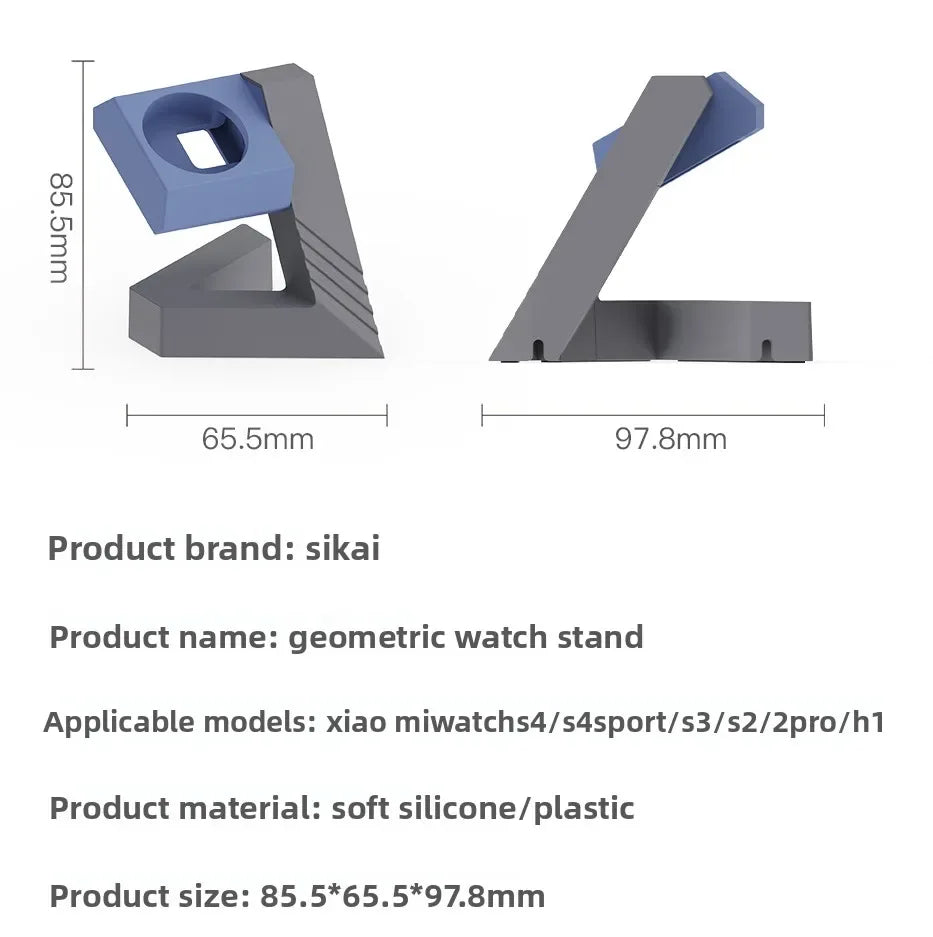 Xiaomi Watch Charging Stand for Mi Watch S4 - Durable Silicone Dock Tidesmit
