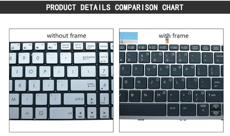 Laptop Backlit Keyboard US English RU For ZX-350-6 YX-5021 X-350-6 JL-0042-A W20190509 Notebook Keyboards With Backlight