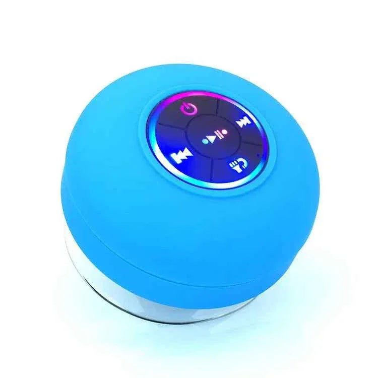 Portable Bluetooth Speaker: Waterproof Wireless Audio with Bass Boost Blue My Store