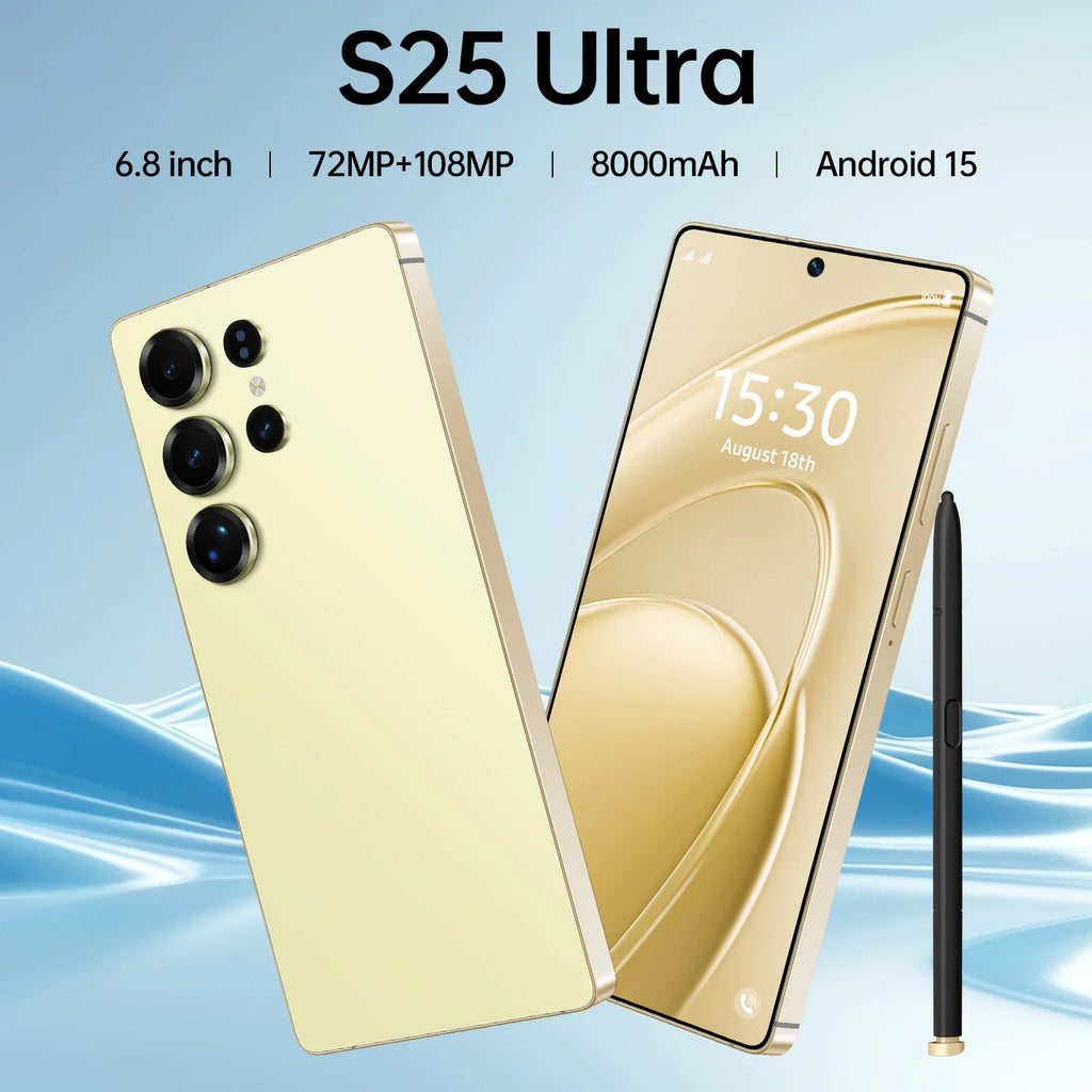 S25 Ultra 5G Smartphone, 16GB RAM, 1TB Storage, Android 15 - Tidesmit Tidesmit