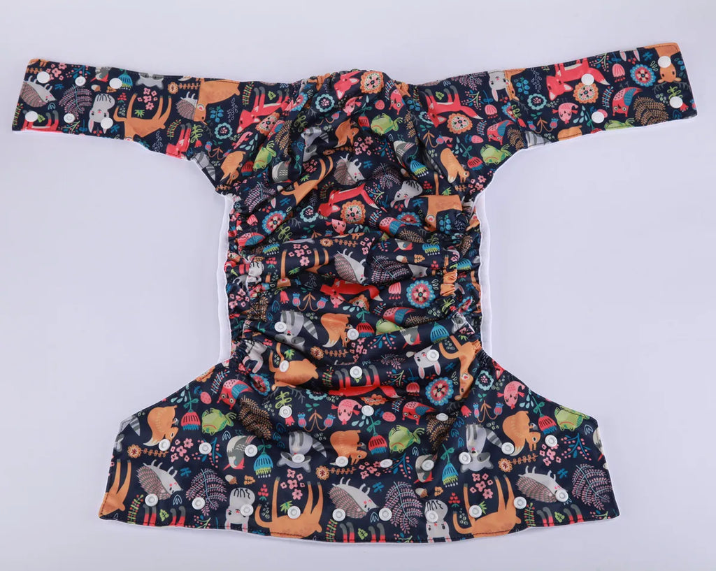 [Sigzagor]1 Teen Adult Cloth Diaper Nappy Pocket Incontinence Waterproof Reusable Leg Gussets Insert ABDL Age Play Costumes