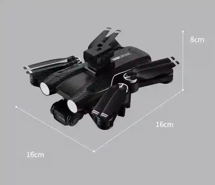 4K Camera Drone F167 - Foldable RC Quadcopter with Obstacle Avoidance Tidesmit