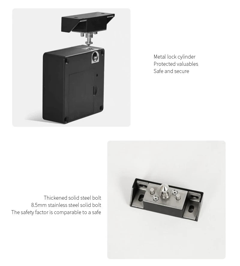 1/4 Pieces Smart Drawer Induction Cabinet Lock RFID Card Smart Electronic Lock Wardrobe Furniture Sauna Cabinet Locker Lock