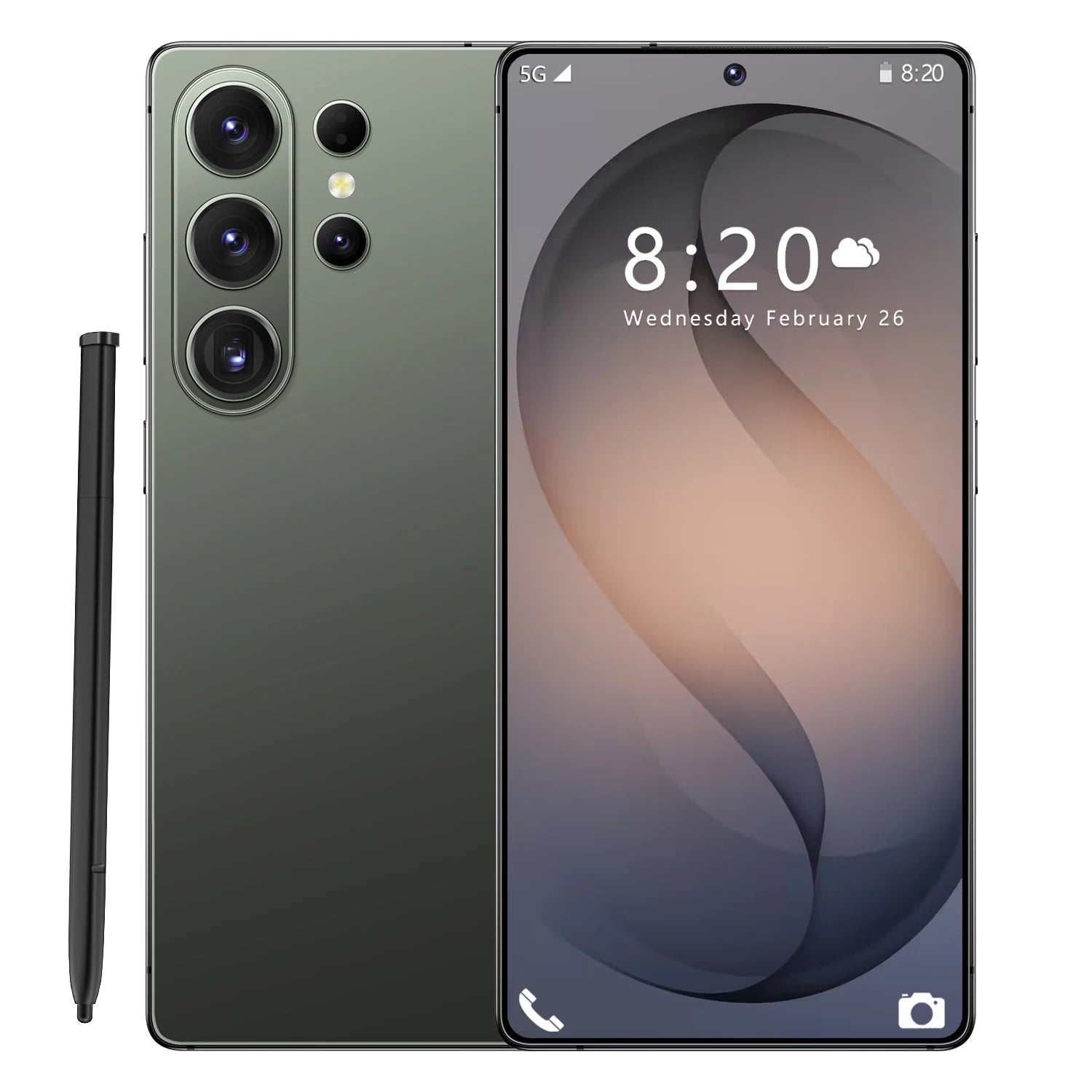Original S26 Ultra 5G smartphone with 16GB RAM 1TB storage, Android 15, HD beauty camera and dual SIM card slot
