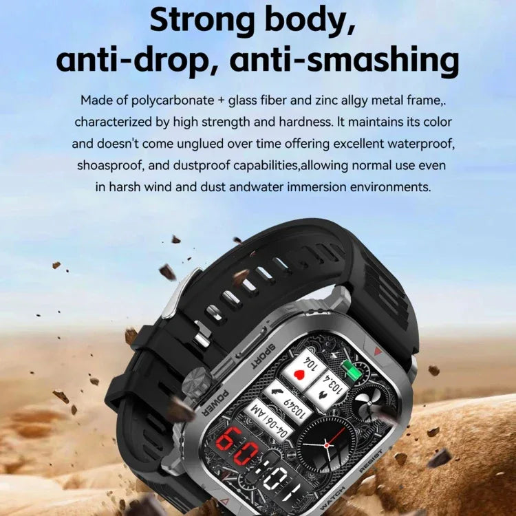 Fitness Tracker Smart Watch - 2.01 Inch Display - Heart Rate & GPS My Store