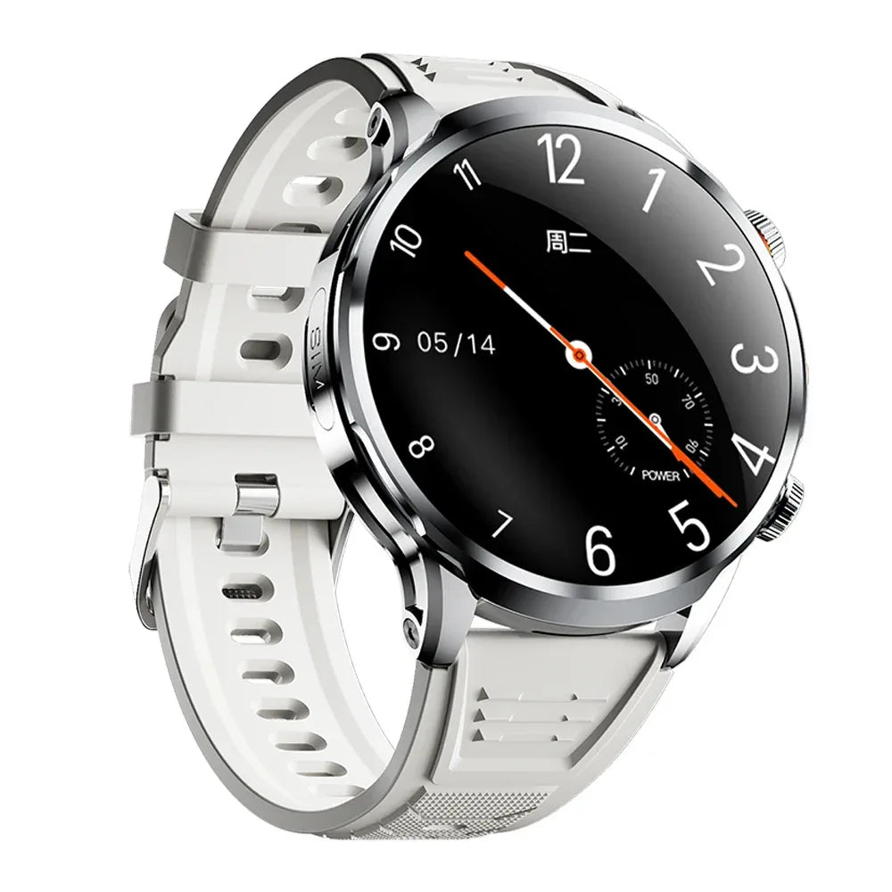 4G Smart Watch with GPS, Heart Rate Monitor & Camera - 1.85 Inch Silver My Store