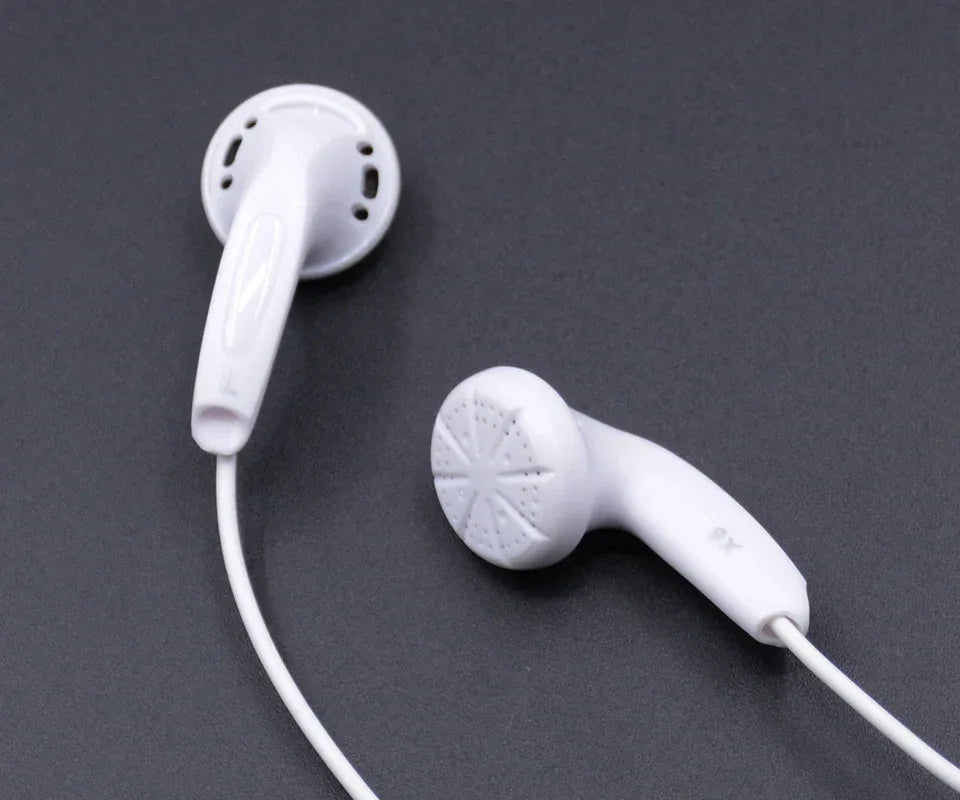 Wired HiFi Earbuds with Mic – Tidesmit Flat Head In-Ear Headphones Tidesmit