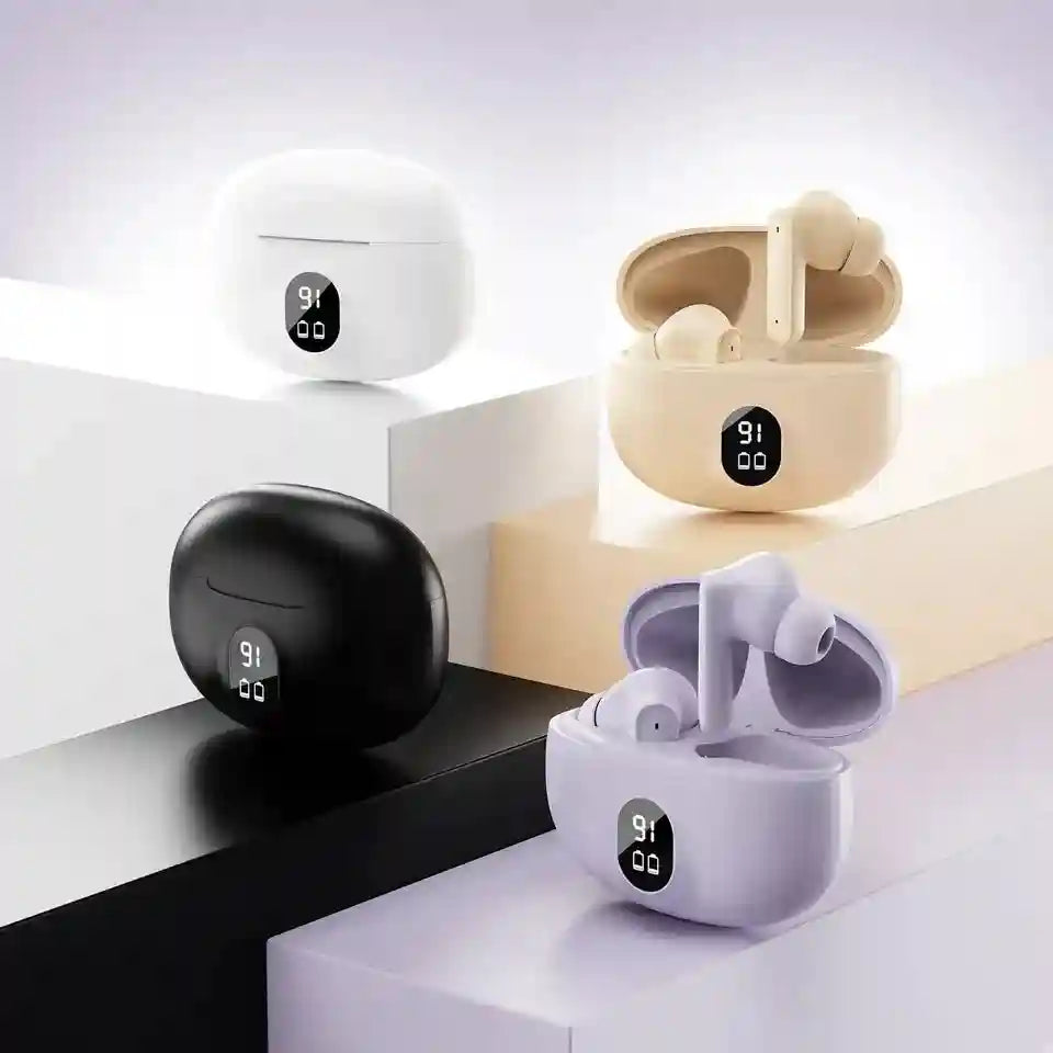 Wireless Sports Earbuds with Noise Canceling LED Display Tidesmit Tidesmit