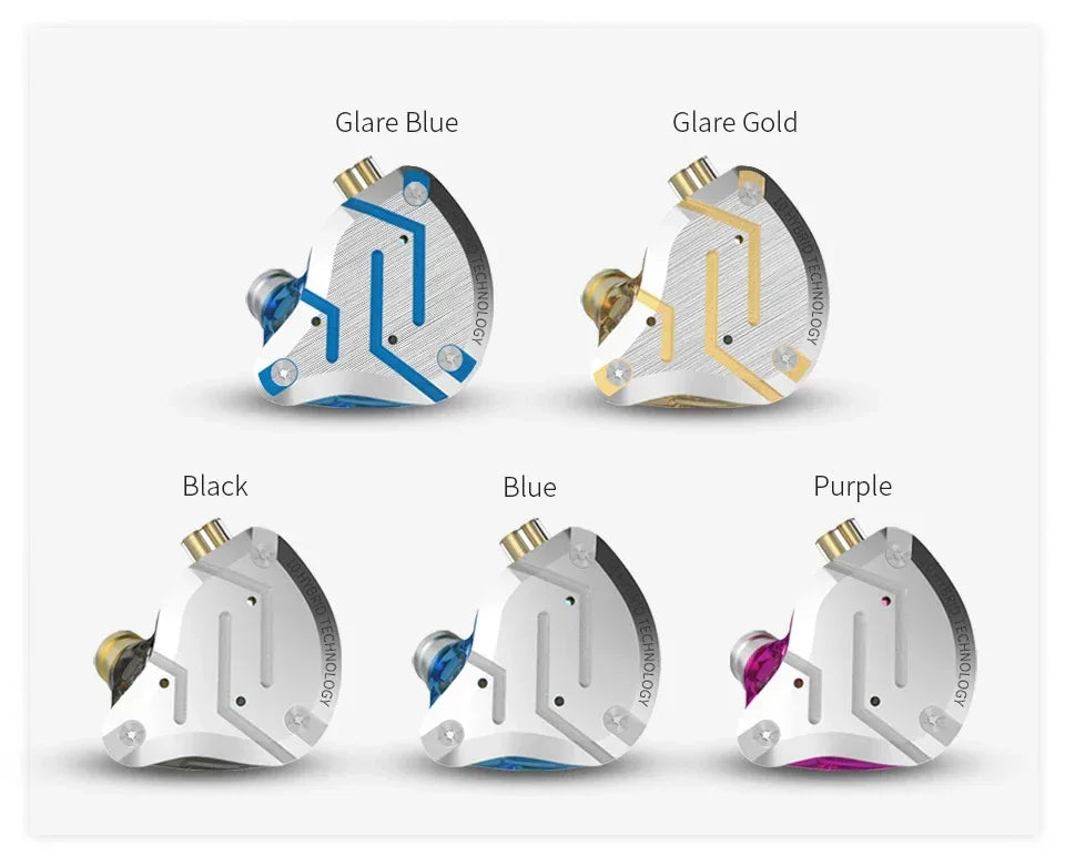 KZ ZS10 Pro 5-Driver HiFi Wired In-Ear Monitors by Tidesmit Tidesmit
