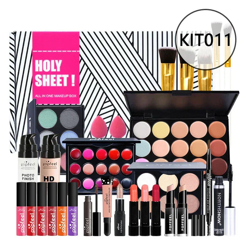 Professional Makeup Kit - Long-Lasting Salon-Quality Cosmetics Professional Makeup Kits KIT011 Tidesmit