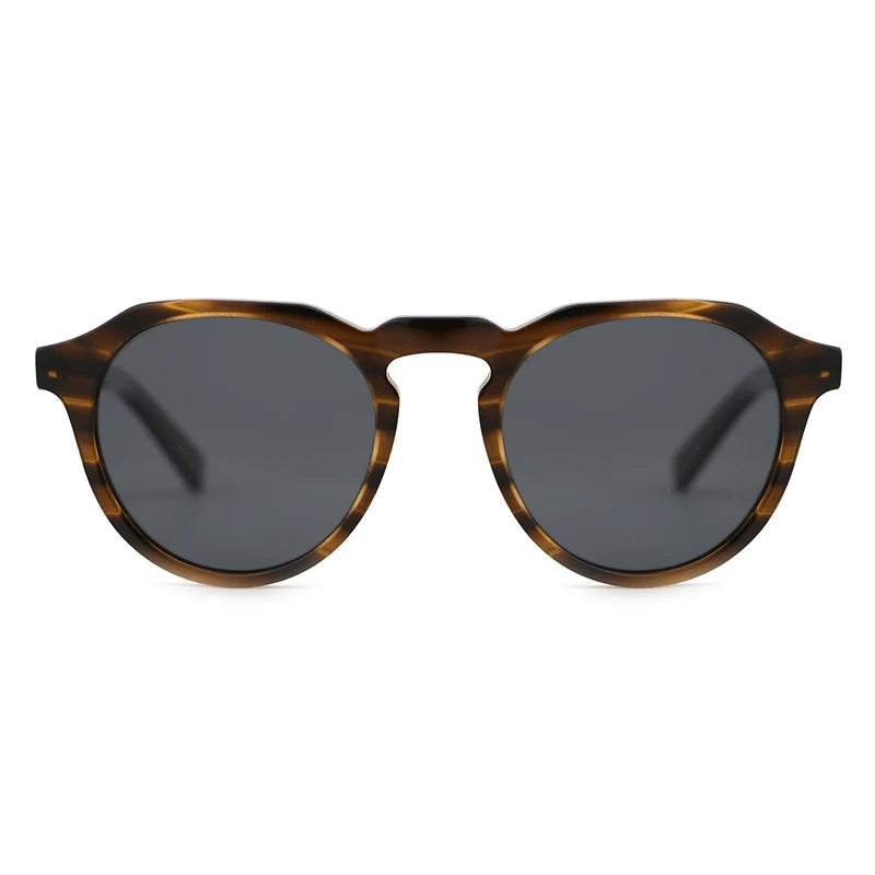 Polarized Lens UV400 Protection Wood Temples Luxury Brand Designer Glasses Men Eyewear High-end Trendy Sunglasses Women