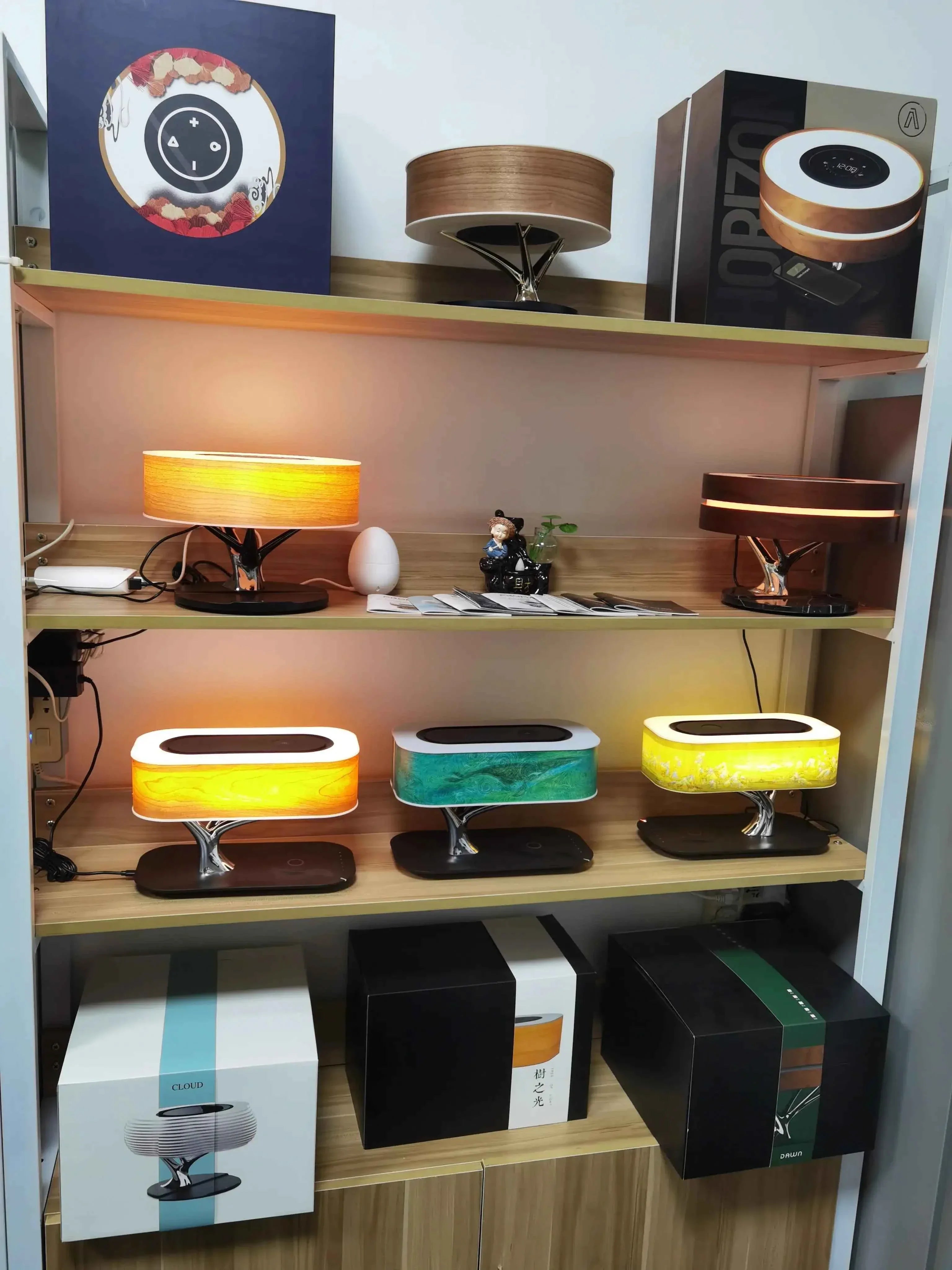Portable Bluetooth Speaker with Phone Stand - Lake Blue & Black My Store
