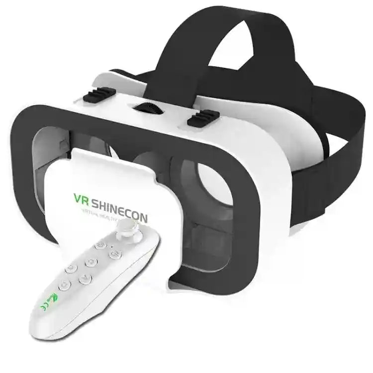 VR Glasses for 4.7-6.0 Inch Smartphones – White 3D VR Headset Tidesmit