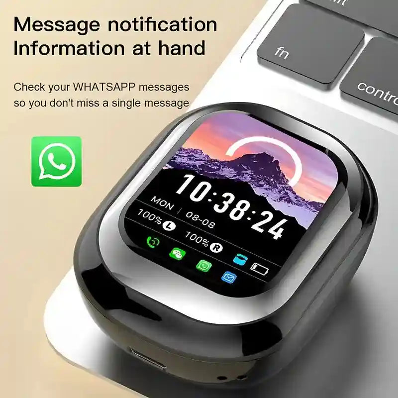 Wireless Earbuds with LCD Touch Screen SE-ONE by Tidesmit Tidesmit