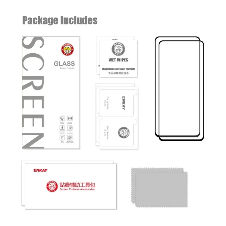 ZTE Nubia Red Magic 7 Pro Screen Protector - 9H Tempered Glass 2-Pack Tidesmit