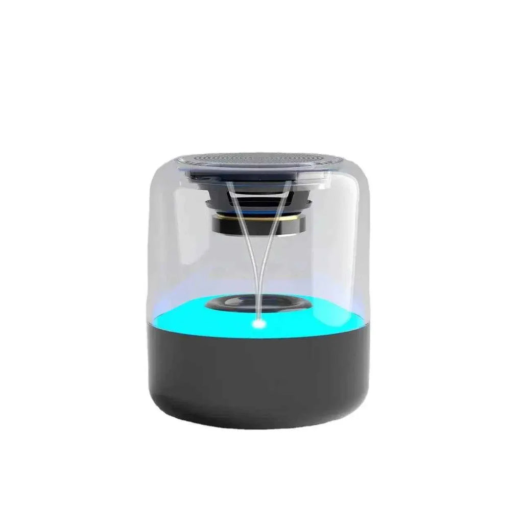Portable Bluetooth Speaker with 360 Sound & Deep Bass - Black Black My Store