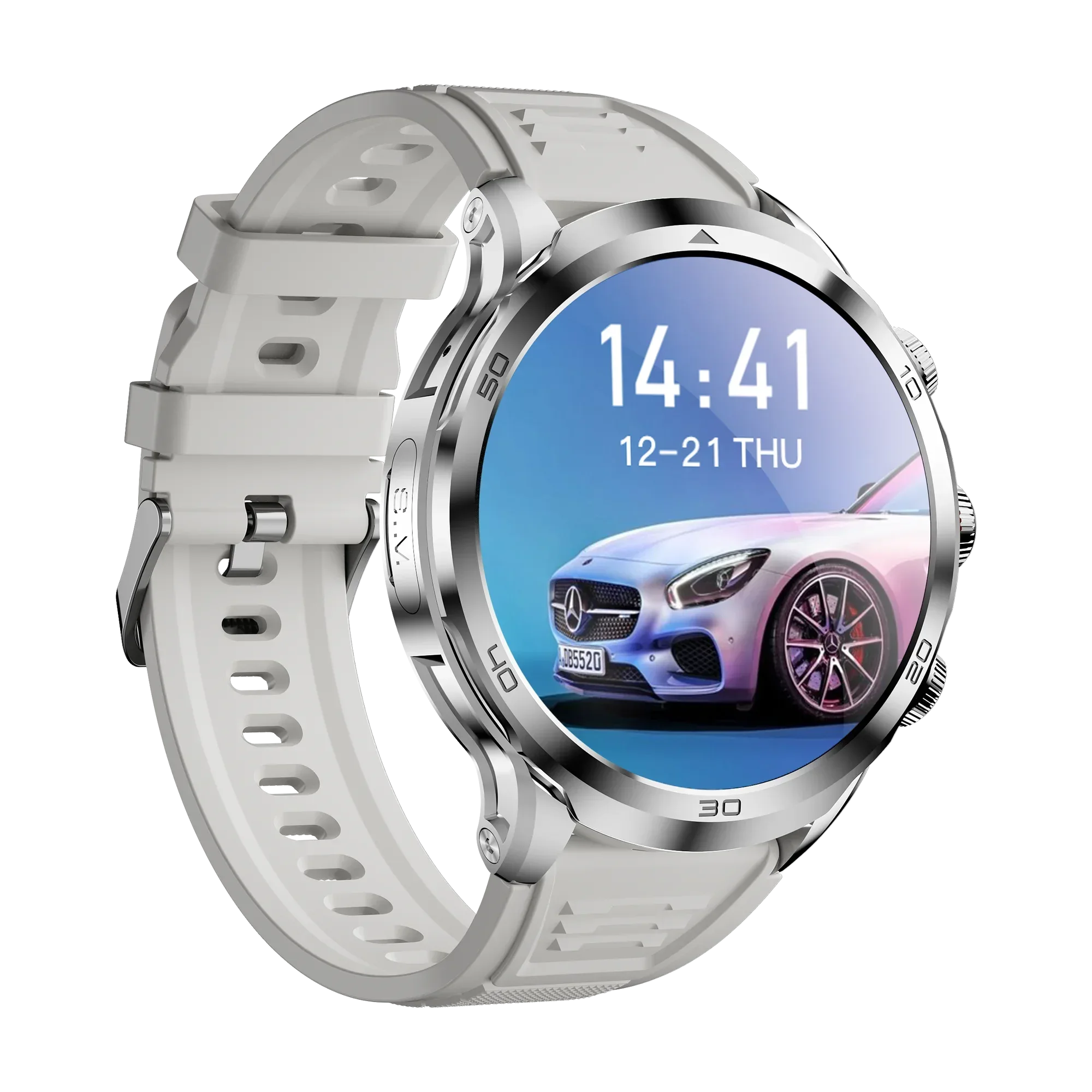 4G Smartwatch with GPS, Heart Rate Monitor & 1.95 AMOLED Display - H19 My Store
