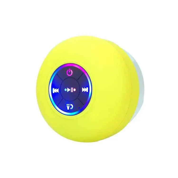 Portable Bluetooth Speaker - Waterproof Wireless Audio with Bass Boost Yellow My Store
