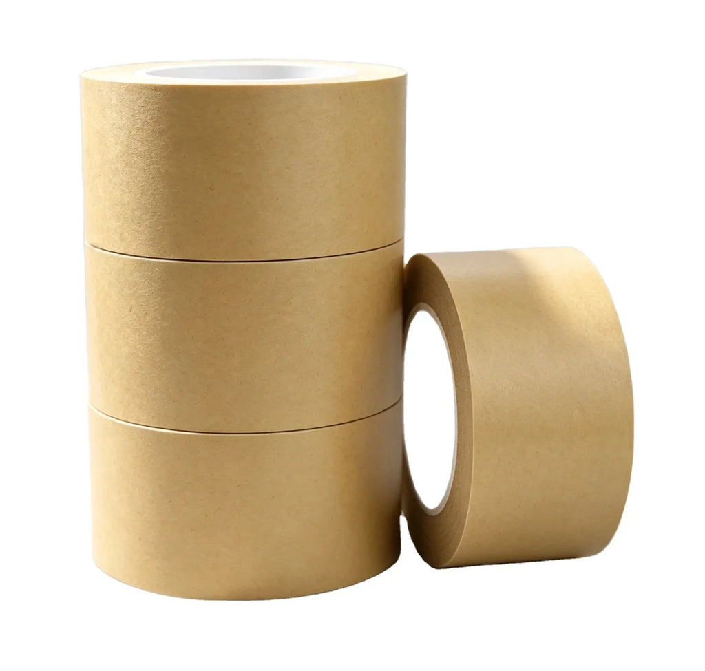 Factory Customized High Viscosity Biodegradable Antistatic Water Active Reinforced Thread Rubber Adhesive Kraft Paper Tape Self