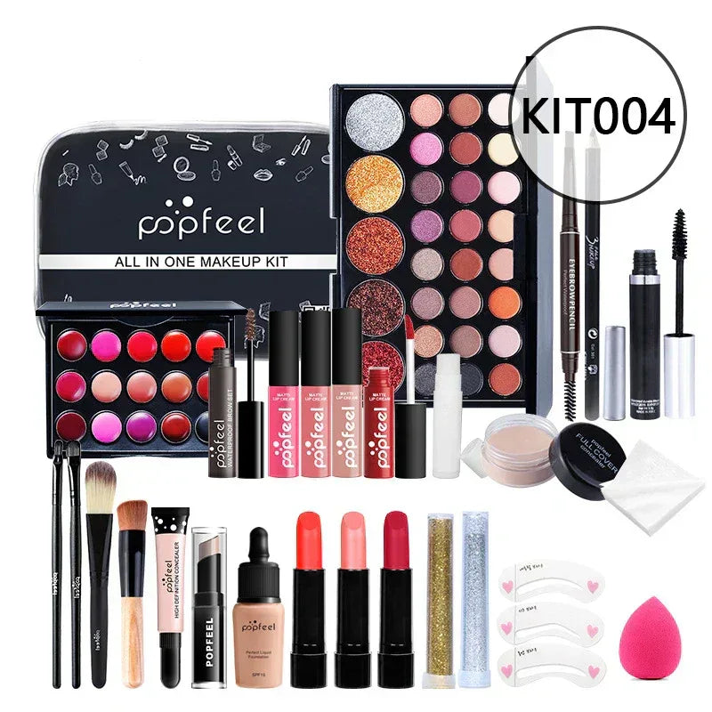 Professional Makeup Kit – All-In-One Salon-Quality Cosmetic Set Professional Makeup Kits KIT004 Tidesmit
