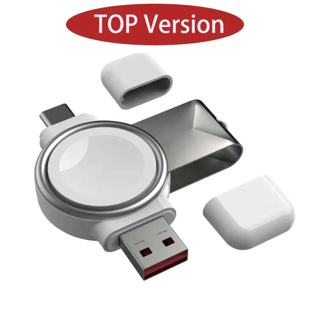 Portable Charger - Fast PD USB-C Power Bank for Travel - White Tidesmit