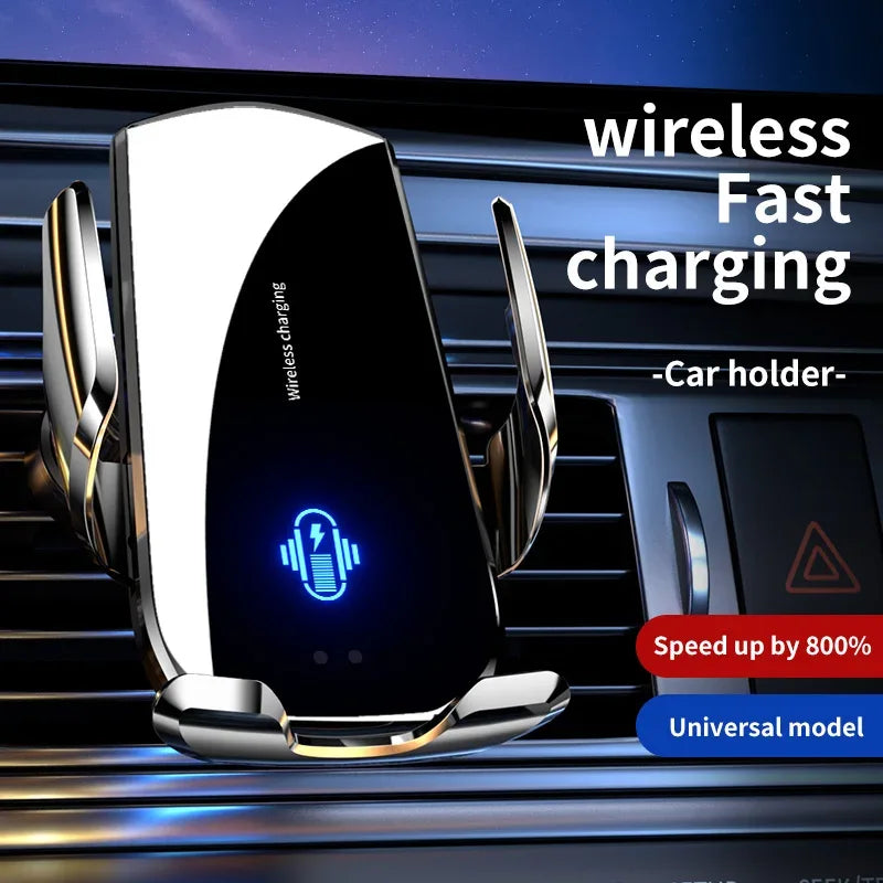Magnetic Wireless Car Charger 15W Fast Charge Mount for Universal Use Tidesmit